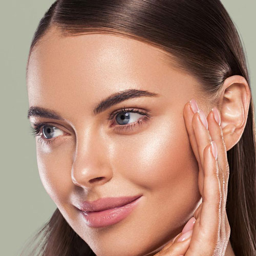 آرایش شبنمی درخشان